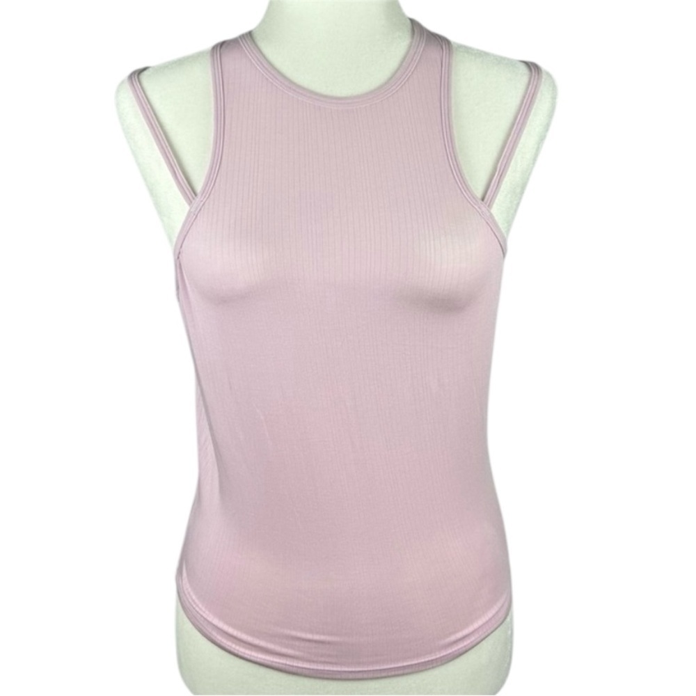 Lululemon Modal Silk Blend Double-Strap Yoga Tank Top - Meadowsweet Pink Size 8